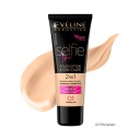 Eveline Cosmetics Selfie Time podkladová báza a korektor č.01 - Porcelán