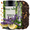 Čierny čaj Levanduľa citrónová 50g levanduľa