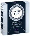 Kondómy MISTER SIZE 69 mm prispôsobené na obvod, 3 kusy