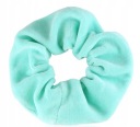 Veľká gumička do vlasov SCRUNCHIE, tyrkysová