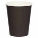 Čierne papierové poháre 237ml