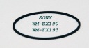 WALKMAN SONY WM-EX190 WM-FX193