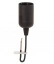 Držiak lampy DEKORATÍVNY držiak lampy s káblom E27