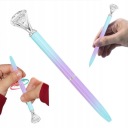DIAMANTOVÝ TRADIČNÝ ELEGANTNÝ GUĽOVÝ BOD S DIAMANTOVO MODROU