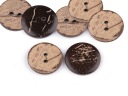 Obojstranný kokosový gombík 22 mm 36