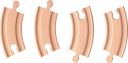 Curves Curves Dráhy pre drevený vláčik Woody 10cm