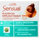 JOANNA ZMYSELNÉ DEPILÁTOROVÉ NÁPLATY NA TVÁR ALOE