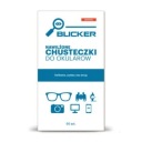 BLICKER Vlhčené obrúsky na okuliare, 50 ks na čistenie optiky