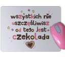 ČOKOLÁDOVÁ podložka pod myš