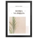 Fotorámik 15x21 čierny fotorámik A5