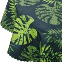 Záhradný obrus Vodeodolný voči škvrnám Zelené listy Monstera pr. 80 cm