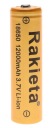 BATÉRIA BATÉRIA Cell Rocket 18650 12000mAh