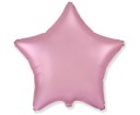 Fólia BALLOON STAR ružová pastelová VEĽKÁ párty