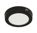 POVRCHOVÝ STROPNÝ PANEL 6W ČIERNA LED CCA