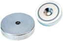 Magnet plochý, neodýmový s otvorom 16x4,5mm FORMÁT