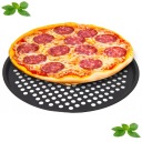 FORMA plech na pečenie, plech na pizzu, 32 cm, čierny