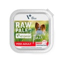 RAW PALEO Krmivo pre psov HOVÄDZIE Hovädzie MINI ADULT Vlhký podnos 150g