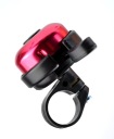 Zvonček na bicykel Hliníkový PVC 30mm 22g ružový