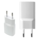 Napájací adaptér nabíjačka EU zástrčka USB-A biela