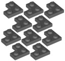 LEGO tanier 2x2 rohový C sivý 2420/4210635 10ks