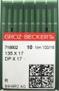 Ihly Dvojihla 135x17 100 Groz-Beckert 10 ks