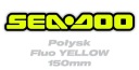 Nálepky Sea-Doo 15cm - Fluo