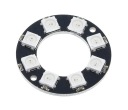 735 Ring 8 WS2812B 5050 RGB LED diódy