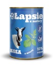 Łapsie mokré kozie krmivo s mätou 400g