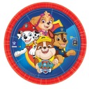 Paw Patrol Eco papierové taniere - 23 cm - 8 kusov