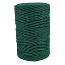Poľnohospodársky záhradnícky špagát na rastliny, ekologická bavlna kraft, 2mm, 100g