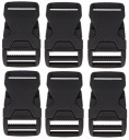 Plastová pracka na opasok 2cm 20mm - 6 ks