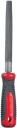 Polkruhový zámočnícky pilník 150 mm PROLINE (32234)
