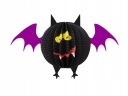 Halloweenska dekorácia Papierový netopier 28 cm