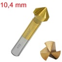 Záhlbník HSS skosenie 10,4 mm 90 stupňov