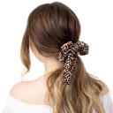 HAIR RUB, šatka SCRUNCHIES, leopardí pás