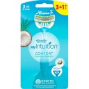 4x strojček WILKINSON Xtreme 3 My Intuition Comfort Coconut Delight