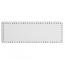 biely základný košík dno 19x55cm HDF obdĺžnik