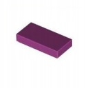 Lego Tile1x2 Magenta 3069b 4611415 Nové