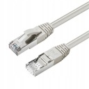 MicroConnect F/UTP CAT6 0,5m Sivá LSZH