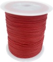 Macrame nylonová struna 0,6 mm červená 5 m