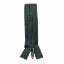 YKK plastový zips 18cm na nohavice ŠEDÁ 579