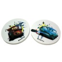 Guma CARS - 2 veľké kusy s autíčkami