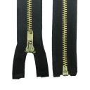 KOVOVÝ Zips 65 ČIERNA