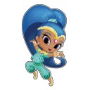 Nástenná dekorácia Shimmer and Shine - Shine (malá)