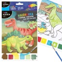 MALIARSKA S FARBAMI A ŠTETCOM, A5, DINOSAURY