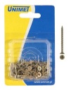 SKRUTKA DO DREVA ŽLTÁ POZINKOVANÁ 3,5 x 45 mm OP-50KS