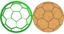 Formička Vykrajovačka na perníčky ŠPORTOVÝ FUTBAL 8cm