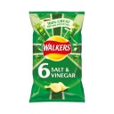 1x 150g WALKERS Lays Salt & Vinegar Crisps UK