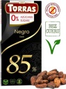KETO horká čokoláda 85% BEZLEPKOVÁ VEGÁNSKA 75g