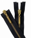 Zips KOVOVÝ OBOJCESTNÝ 65 cm ZLATÝ 1 ks.